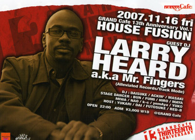 larryherad×HOUSE FUSION＠大阪GRANDcafe